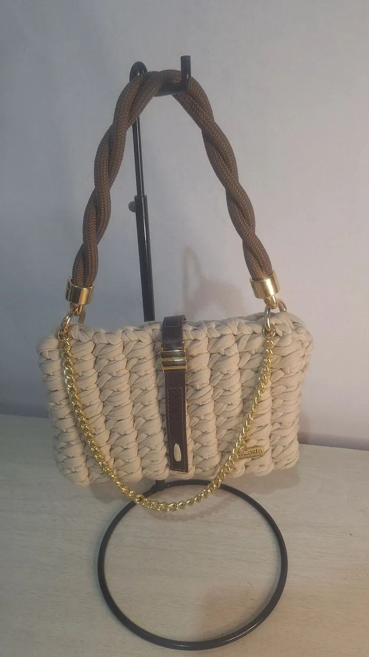 Bolsa de crochê  - Foto 2
