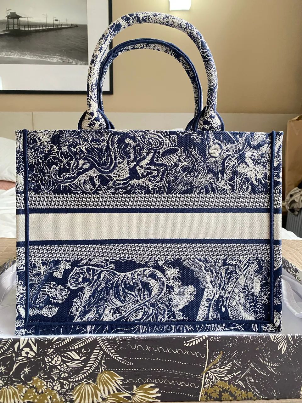 Bolsa Christian Dior Monogram Black - Foto 4