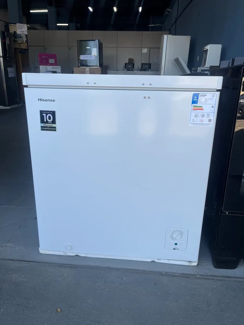 Freezer Horizontal 198 Litros Novo