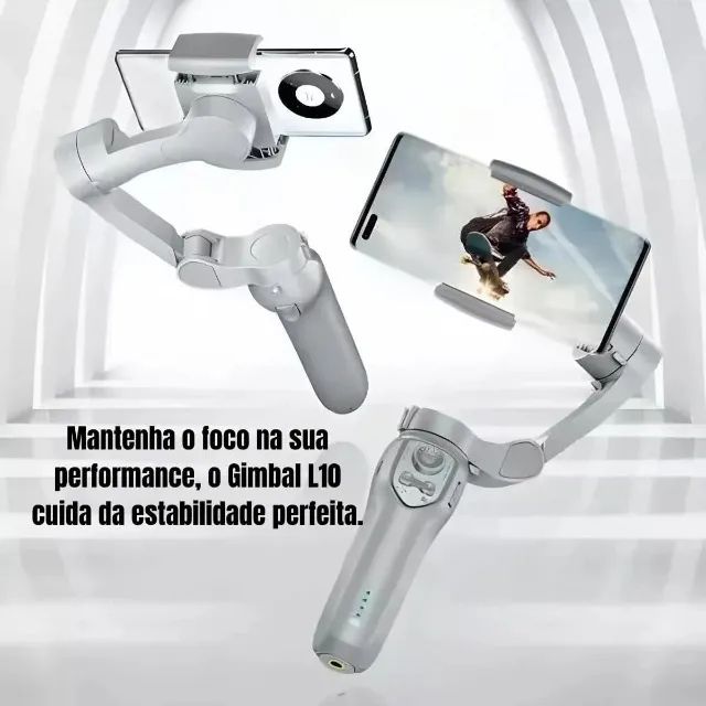 Gimbal 3 eixos com IA Promoção - Foto 2