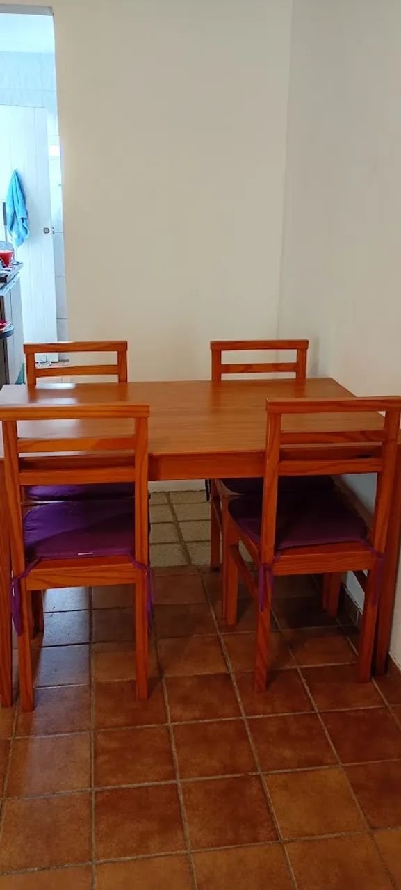 Mesa jantar com 4 cadeiras - Foto 2