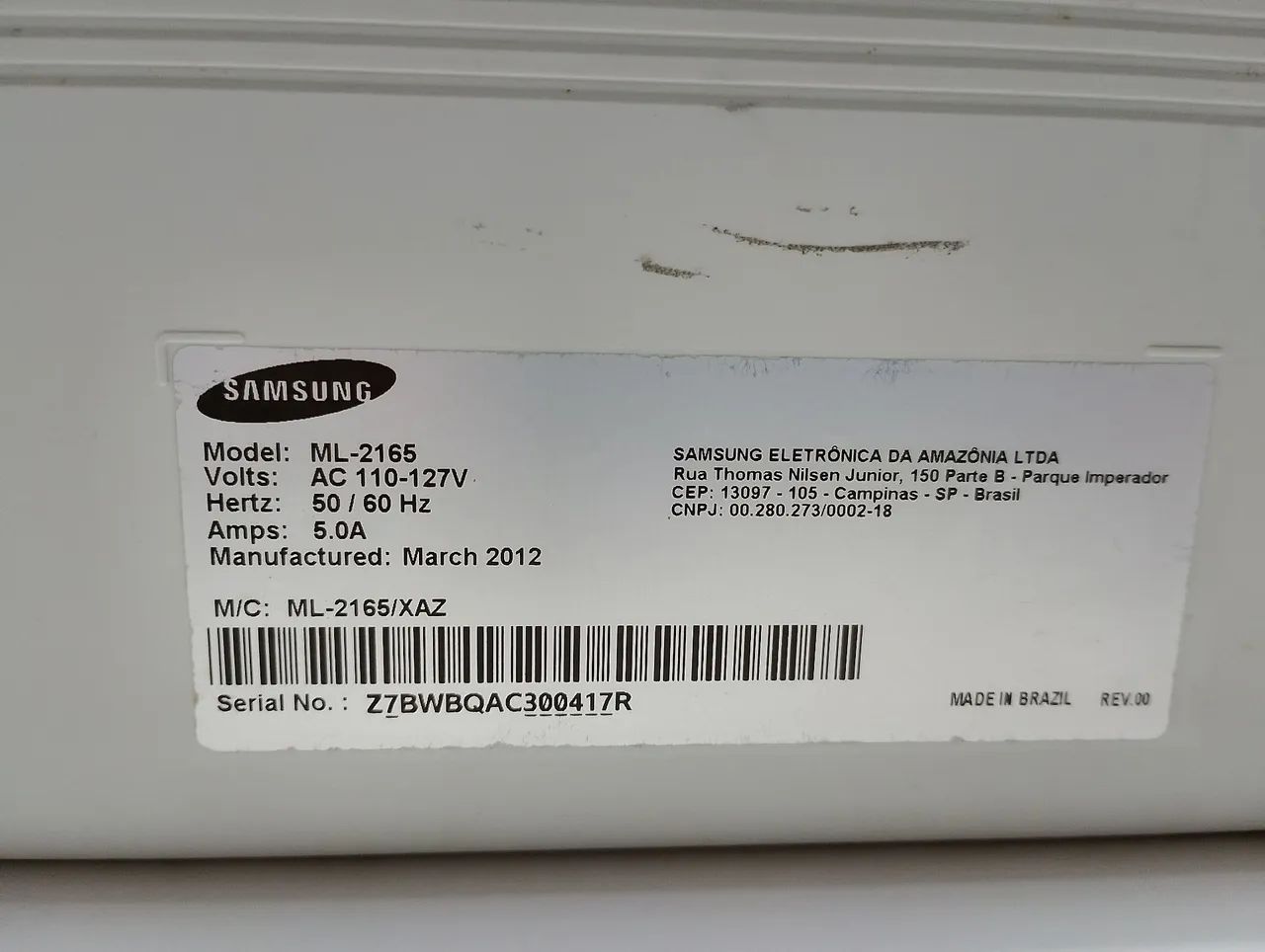 Impressora Samsung  - Foto 2