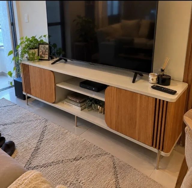 Rack Bancada Para TV Até 60 Polegadas (Entrega Rápida Produto Novo)