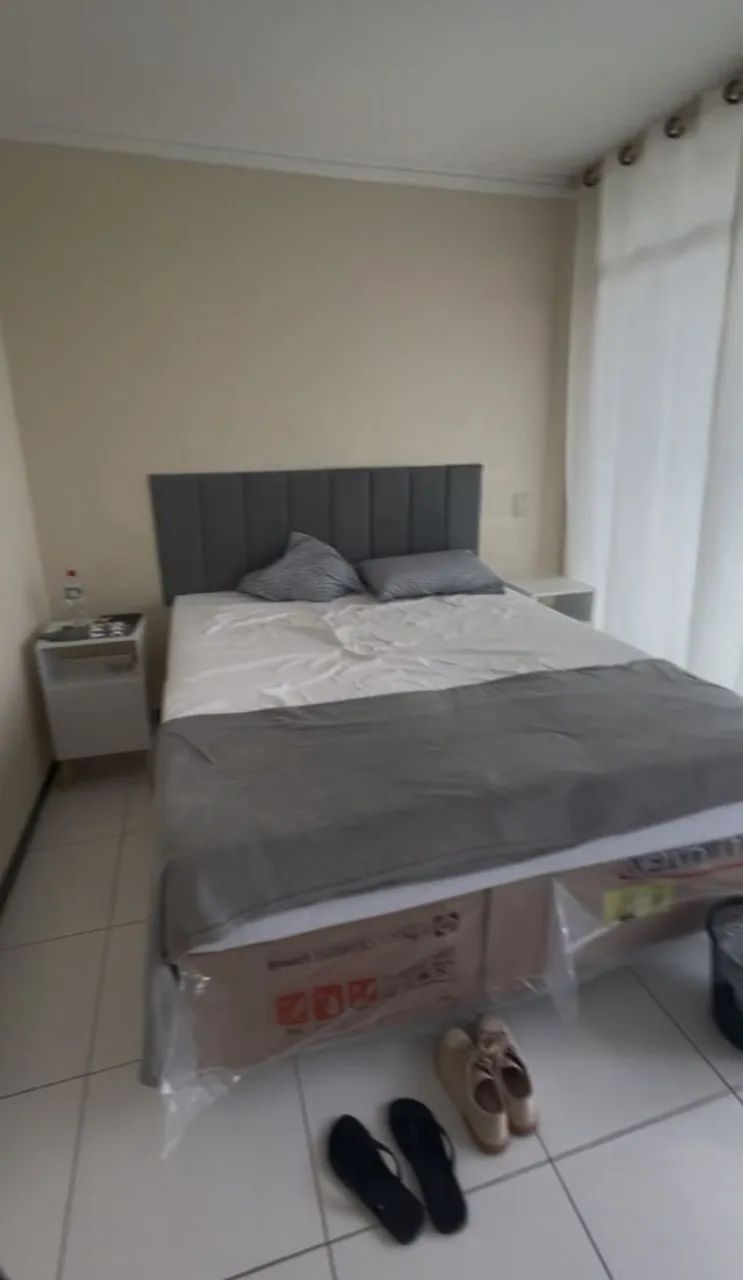 Cama Queen (com colchão Luuna e cabeceira)