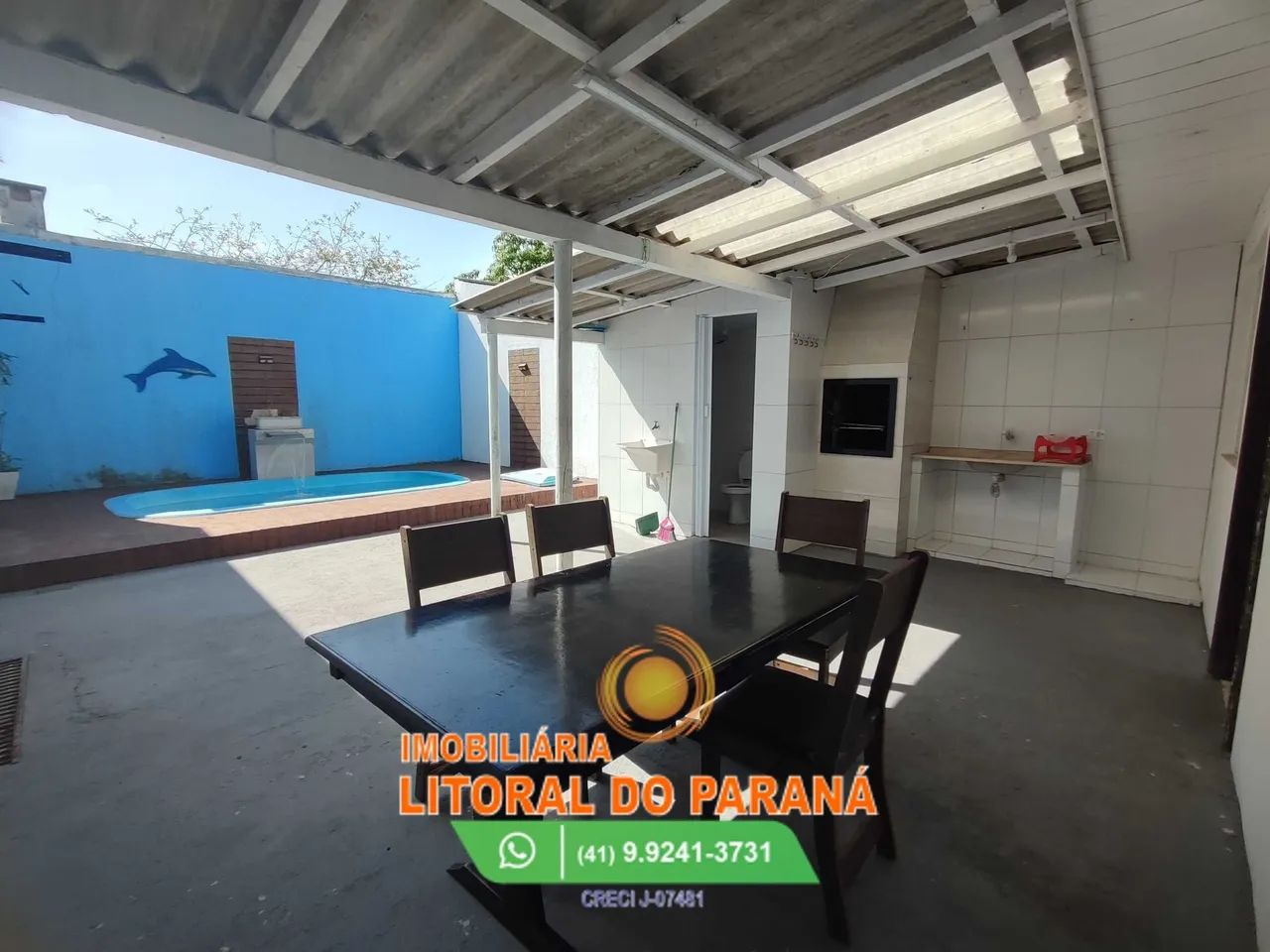 Casa 02 quartos - piscina (100 mil entrada e parcelas com Imobiliária) - Foto 3