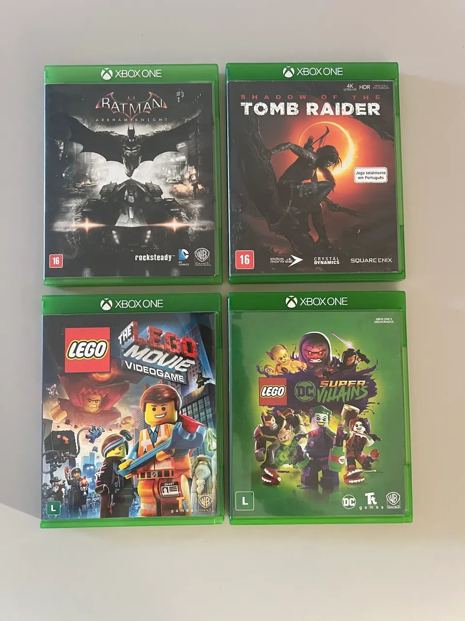 Combo 04 jogos xbox