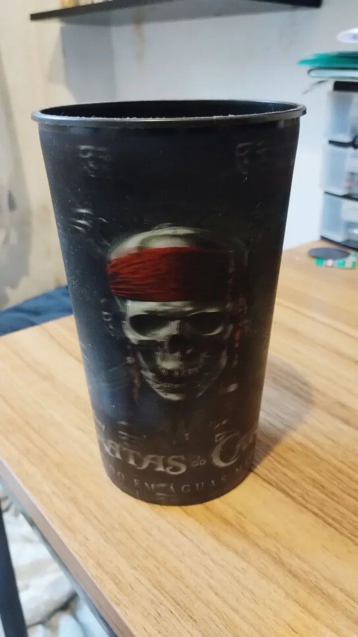 Copo 3D Batman - piratas do caribe - Foto 2
