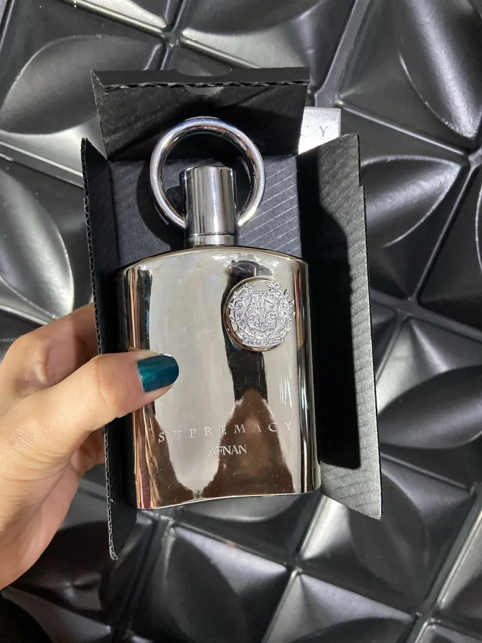 Afnan Supremacy Silver Eau de Parfum Masculino de 100ml.
