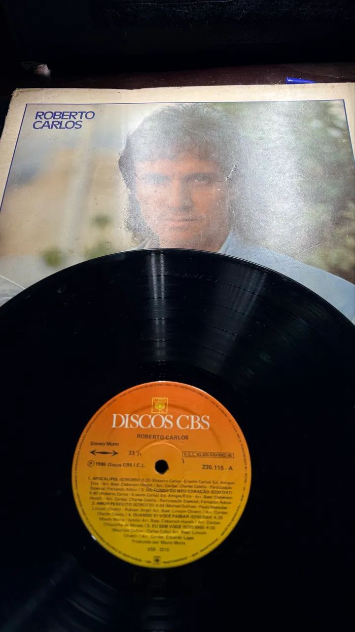 Lp disco de vinil Roberto Carlos 1986 - Foto 5