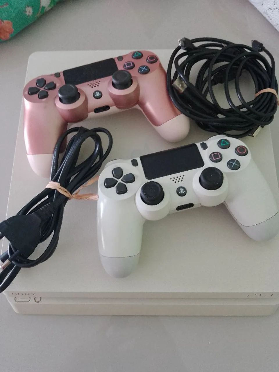 PS4 Slim Branco 1tera - Foto 4