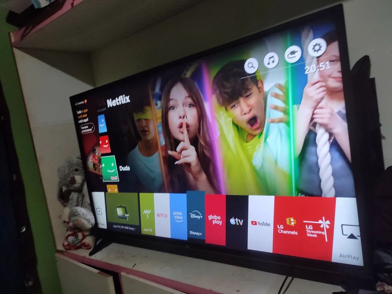 SMART 50 LG WEBOS HDR 4k  - Foto 4