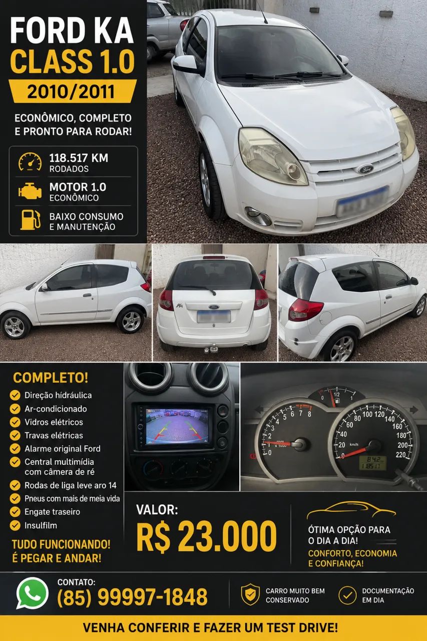Ford Ka Ka 1.0 8V/1.0 8V ST Flex 3p 2011