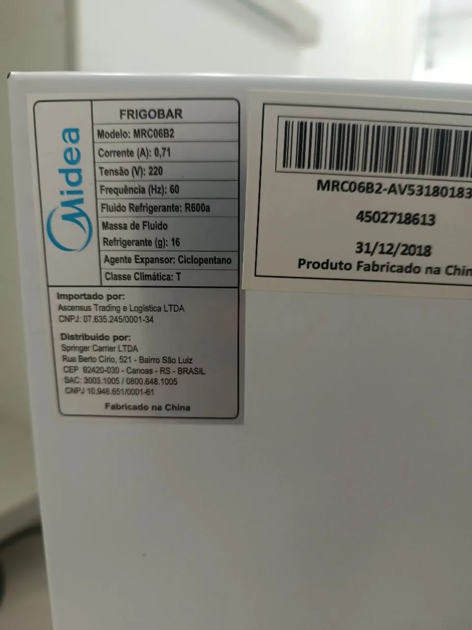 Frigobar Midea 45 litros  - Foto 5