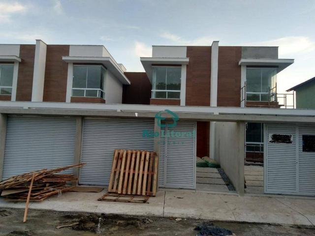 Casa com 3 dormitórios à venda, 115 m² por R$ 370.000 - Ouro Verde - Rio das Ostras/RJ