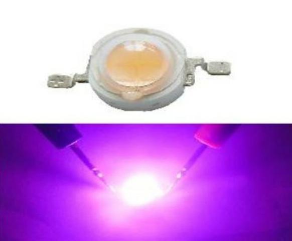 COD-CP308 KIT 5 Unidades Chip Super Power Led 1w 3v Pink Arduino Automação Robotica - Foto 2