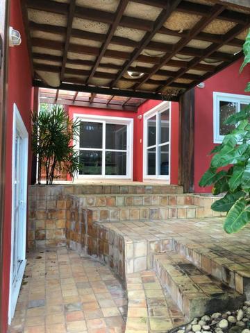 Casa 3/4 Praia do Forte, na beira da lagoa Aruá, contato direto com a natureza - Foto 6