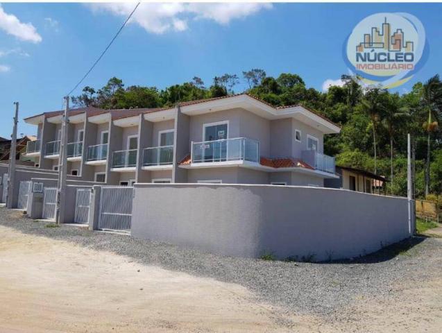 Sobrado com 3 dormitórios à venda, 82 m² por R$ 260.000 - Jardim Sofia - Joinville/SC