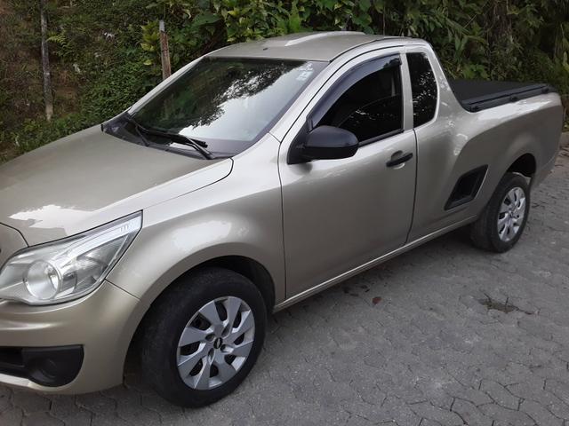 Vendo/Troco ou Financio/ Montana 2012 Flex - Foto 2