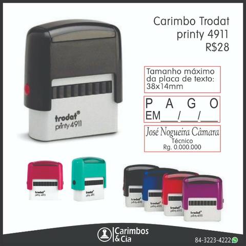 Carimbo Enfermagem - Téc. Enfermagem - Foto 4
