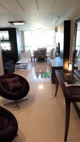 Apartamento 2 suítes, mobiliado, à venda, 105 m² por r$ 890.000 - centro - balneário cambo - Foto 12
