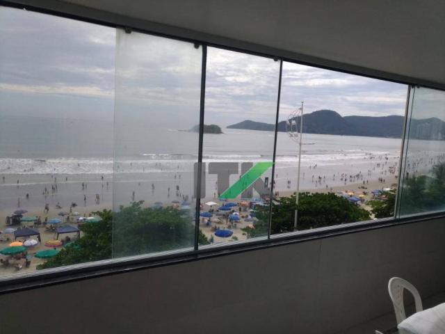 Apartamento frente mar 3 dormitórios + dependência à venda, 208 m² por r$ 1.600.000 - cent - Foto 7