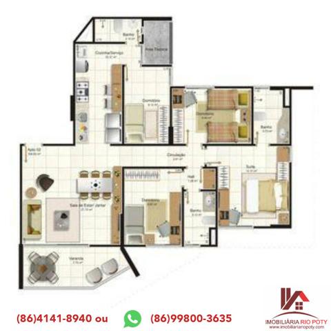 Apartamento Alto padrão pronto para morar - Foto 5