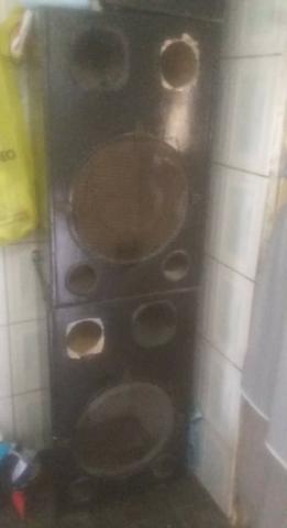 2 Caixas de Som sem auto-falantes