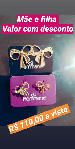 Brincos rommanel ver valores nas fotos - Foto 3