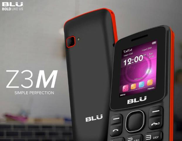 Telefone Celular Blu Z3 Dois Chips Com Câmera Original Idoso - Foto 2