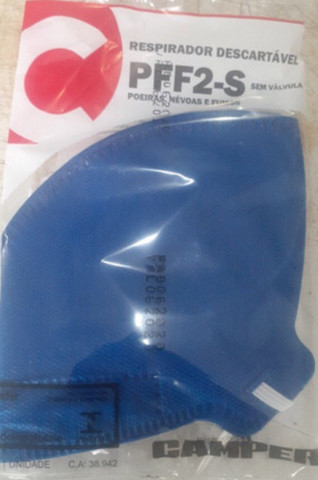 Respirador máscara CAMPER PFF2 equivalente ao N95 R$6,5 - Foto 4