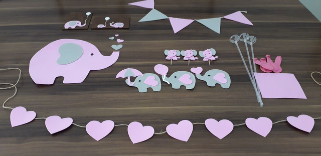 Decoração para chá de bebê ou aniversário