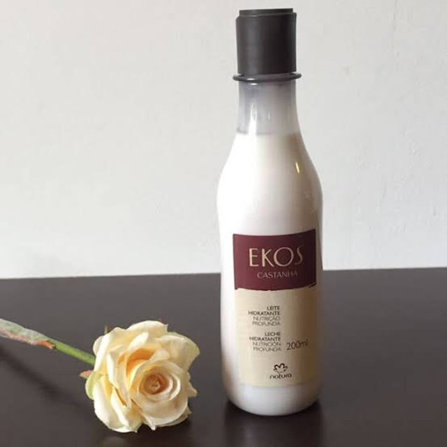 Creme hidratante leite castanha natura