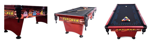 Mesa de Sinuca Pac Man (Pool Table) - mesa de bilhar mais famosa dos Estados Unidos - Foto 5