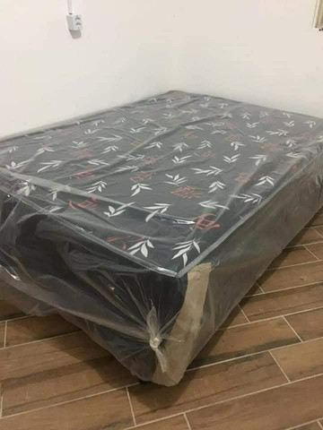 Cama Box De Casal Conjugada