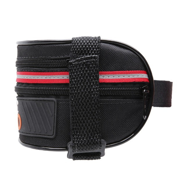 Bolsa Selim Bag C/ Faixa Refletiva Dois Estagio Sped/mtb Bike - Foto 2