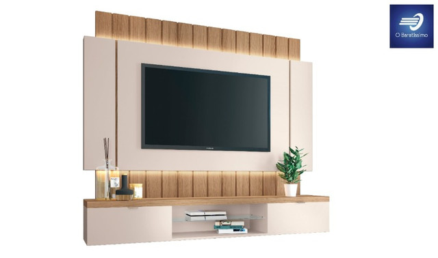 Home Suspenso com Fitas de LED para TV até 55"
