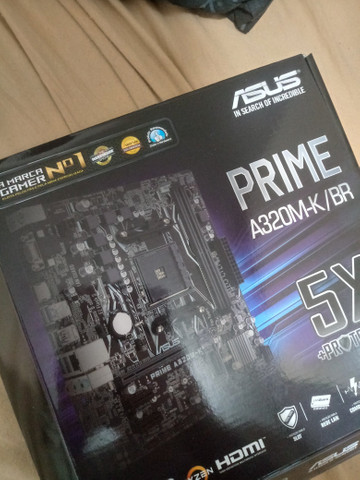 ASUS PRIME A320 Ddr4 100% nova
