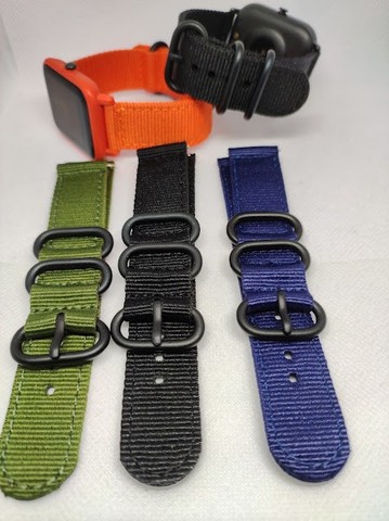 Pulseira nylon (lona) 20mm para Smartwatches e relógios diversos (unidade) - Foto 3