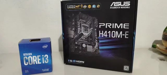 Processador I3 10100f + Placa Mãe H410M-E - Computadores e