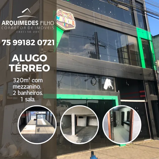 Ponto Comercial na Avenida Paulo Corrêa Viana, 002, Parque