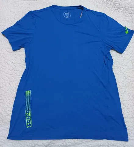 Camiseta Oakley Hexagonal Tee Estampada Masculina - Azul Royal