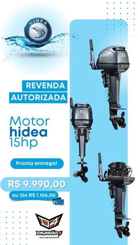 Motor de popa Hidea - A PRONTA ENTREGA  - Foto 4