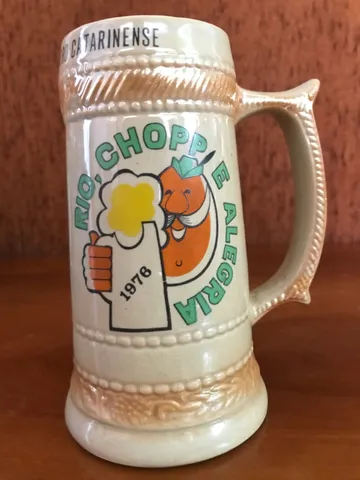 Caneca de Chopp Antiga, Canequinha Ceramarie Ltda Usado 85288065