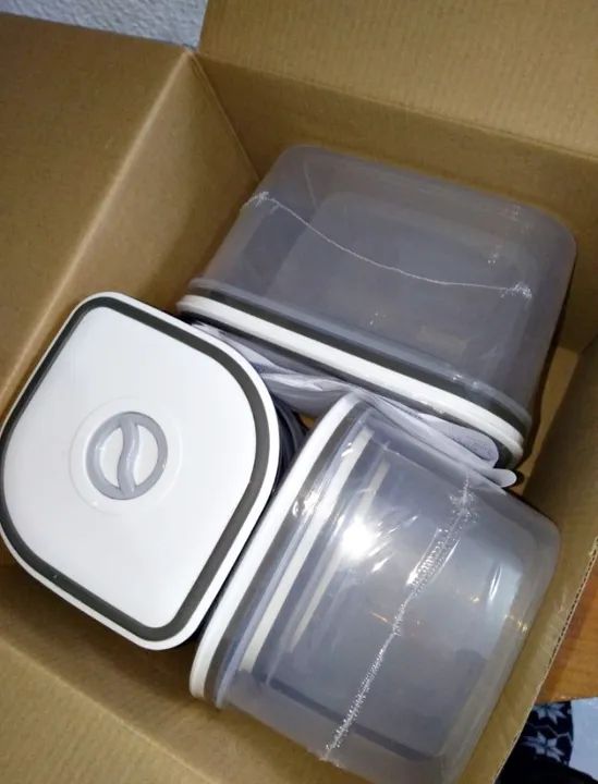 Conjunto de Potes Herméticos Electrolux 10 Peças- Lacrado - Foto 5