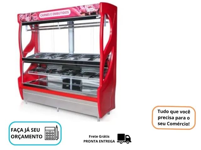Balcao de Açougue Polar 2x2 M Novo220v