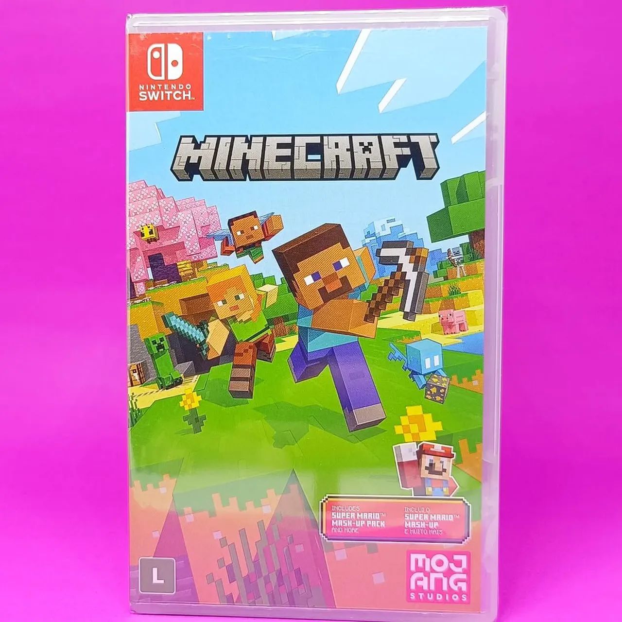 Mídia física Minecraft - Nintendo Switch - Novo - Jogos de Vídeo