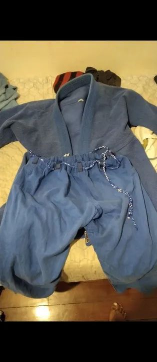 Kimono de Jiu-Jitsu Azul A1 - Foto 2
