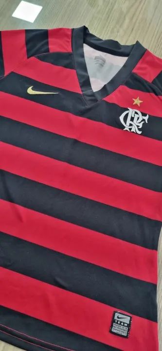 RELÍQUIA! CAMISA FLAMENGO NIKE 2009 FEMININA  - Foto 4