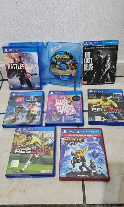 LOTE COM MAIS DE 70 JOGOS ORIGINAIS XBOX 360 PS3 ONE E PS4 