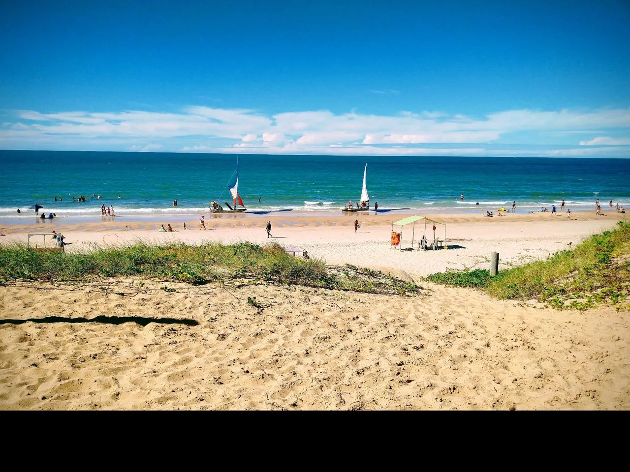 Casa na frente da praia para até 16 pessoas e apto  para  10 pessoas - Foto 2
